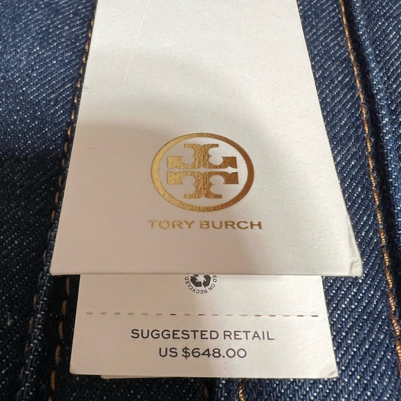 Tory Burch Kira Denim Handbag - Picture 16 of 16